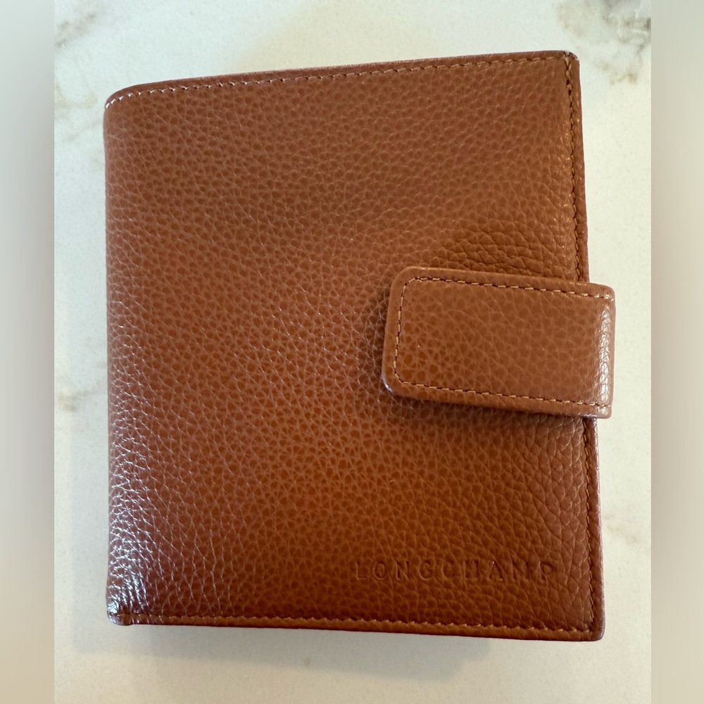 Longchamp Brown Leather Wallet